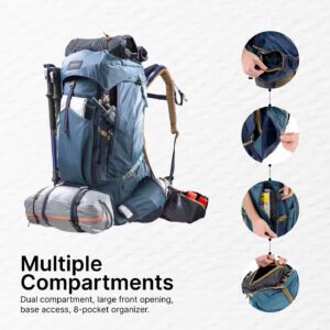 foreclaz decathlon rucksack 60l