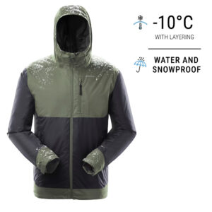 quechua waterproof jacket -10 degree